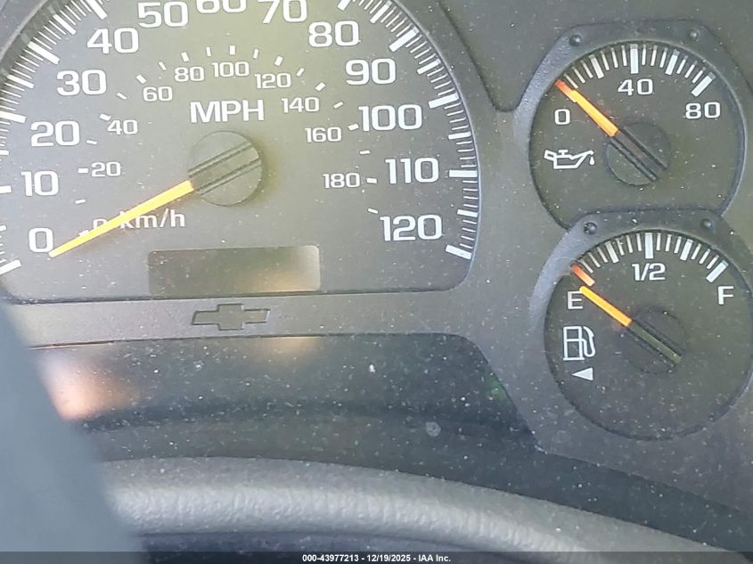 2003 Chevrolet Trailblazer Lt VIN: 1GNDT13S632302226 Lot: 43977213