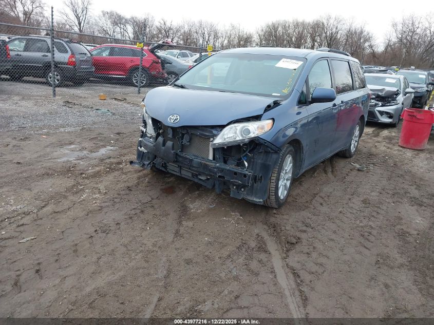 2015 Toyota Sienna Le 7 Passenger VIN: 5TDJK3DCXFS105901 Lot: 43977216