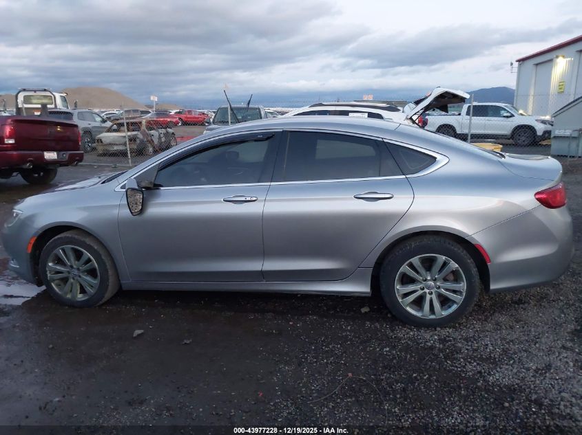 2015 Chrysler 200 Limited VIN: 1C3CCCAB6FN719923 Lot: 43977228
