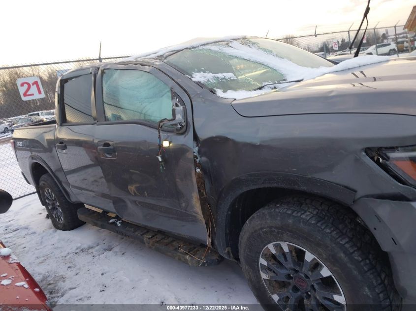 2024 Nissan Titan Pro-4X 4X4 VIN: 1N6AA1ED2RN108586 Lot: 43977233