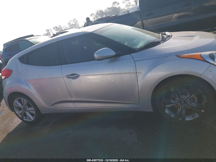 2016 Hyundai Veloster VIN: KMHTC6AD3GU258763 Lot: 43977235