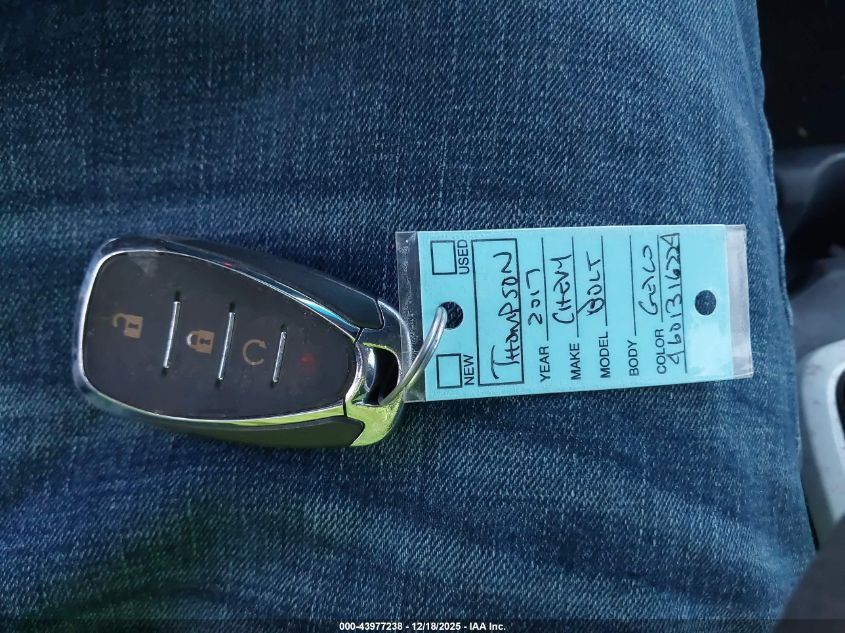 2017 Chevrolet Bolt Ev Premier VIN: 1G1FX6S09H4147355 Lot: 43977238