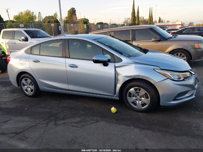2018 Chevrolet Cruze Ls Auto VIN: 1G1BC5SM0J7208247 Lot: 43977239