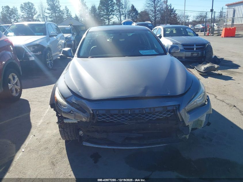 2018 Infiniti Q50 3.0T Luxe VIN: JN1EV7AP8JM590974 Lot: 43977255