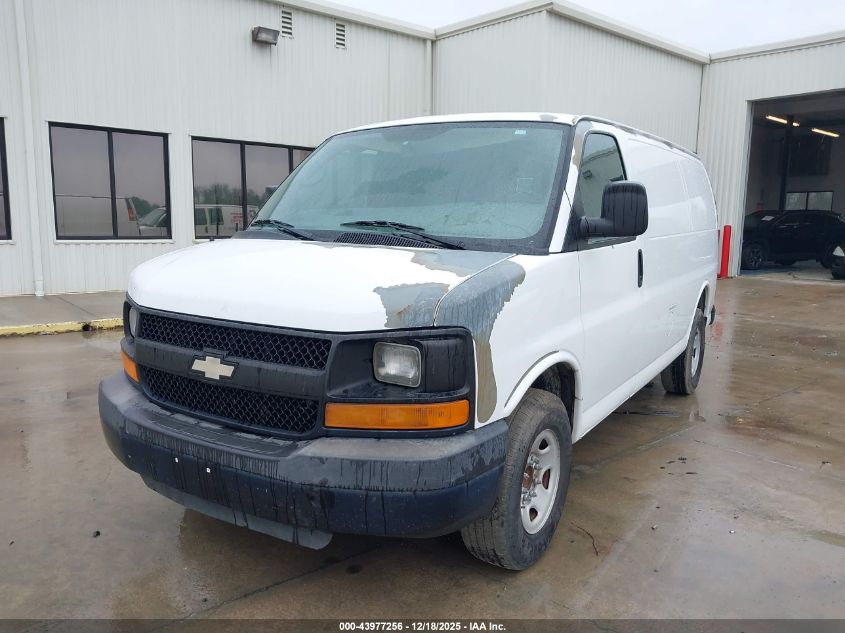 2012 Chevrolet Express 2500 Work Van VIN: 1GCWGFFA5C1102711 Lot: 43977256