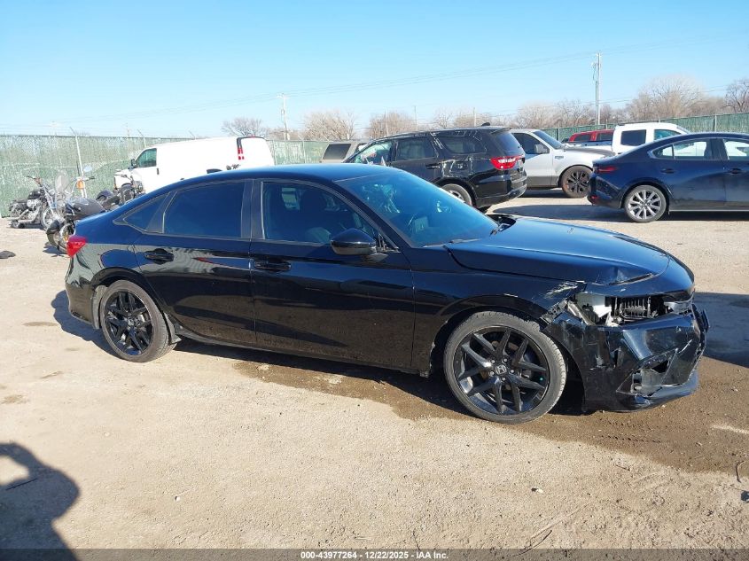 2022 Honda Civic Sport VIN: 2HGFE2F5XNH567072 Lot: 43977264