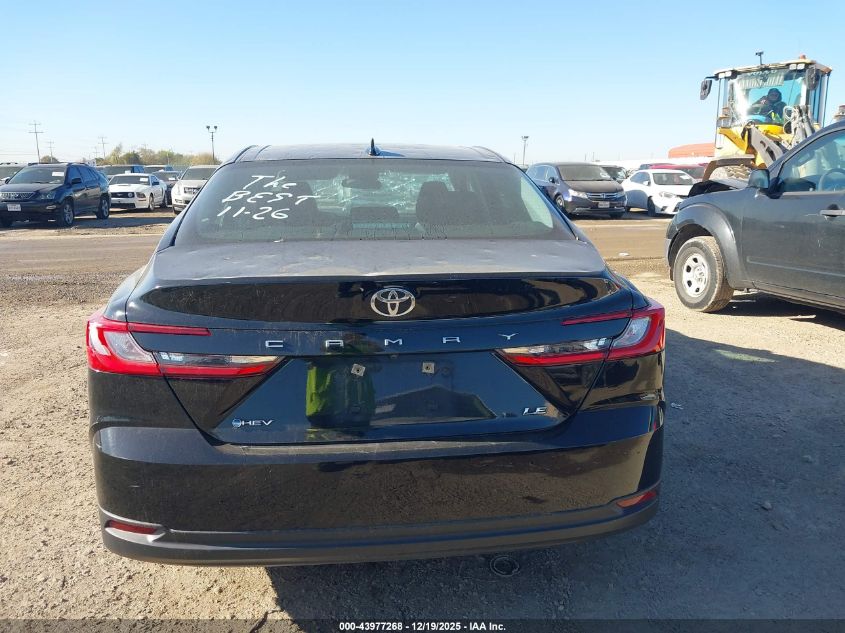 2025 Toyota Camry Le VIN: 4T1DAACK8SU031974 Lot: 43977268