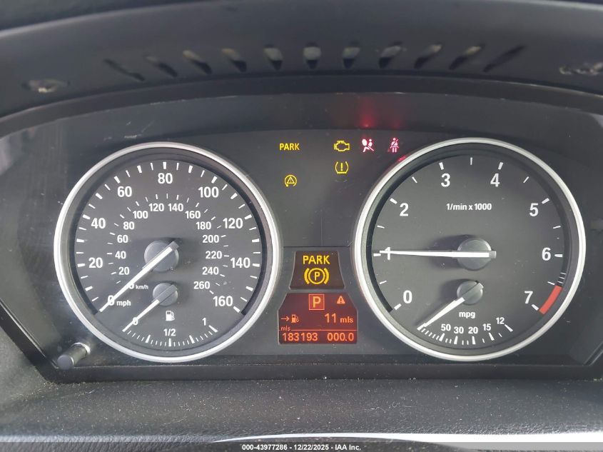 2007 BMW X5 4.8I VIN: 5UXFE83557LZ38701 Lot: 43977286