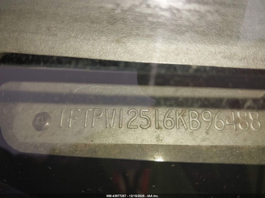 2006 Ford F-150 Lariat/Xlt VIN: 1FTPW12516KB96488 Lot: 43977287