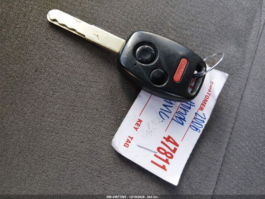 2008 Honda Civic Lx VIN: 1HGFA16558L088037 Lot: 43977293