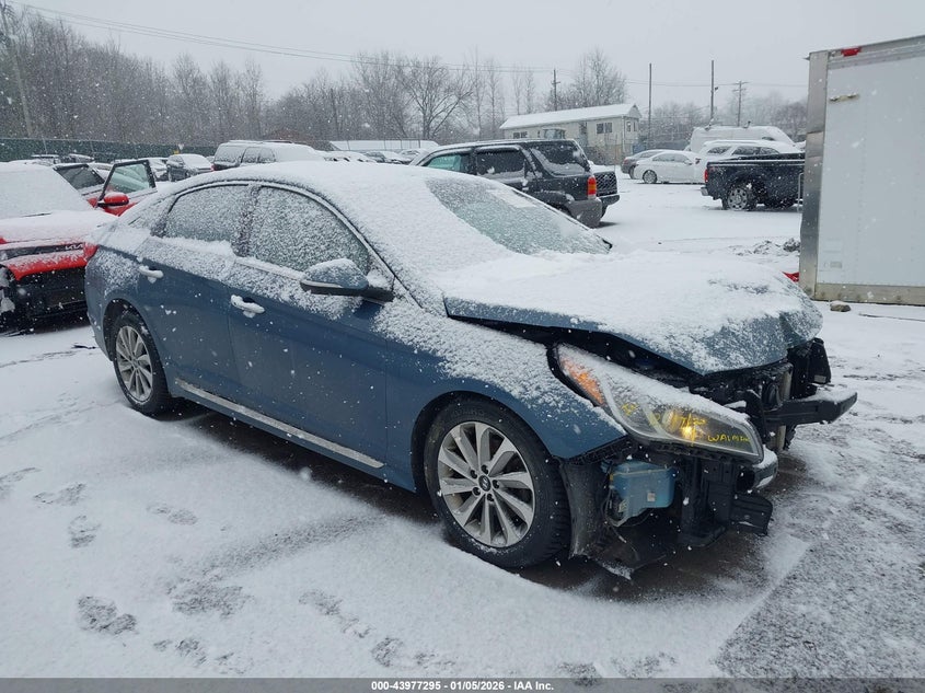 5NPE34AF6GH382412 2016 Hyundai Sonata Sport auction photo 1