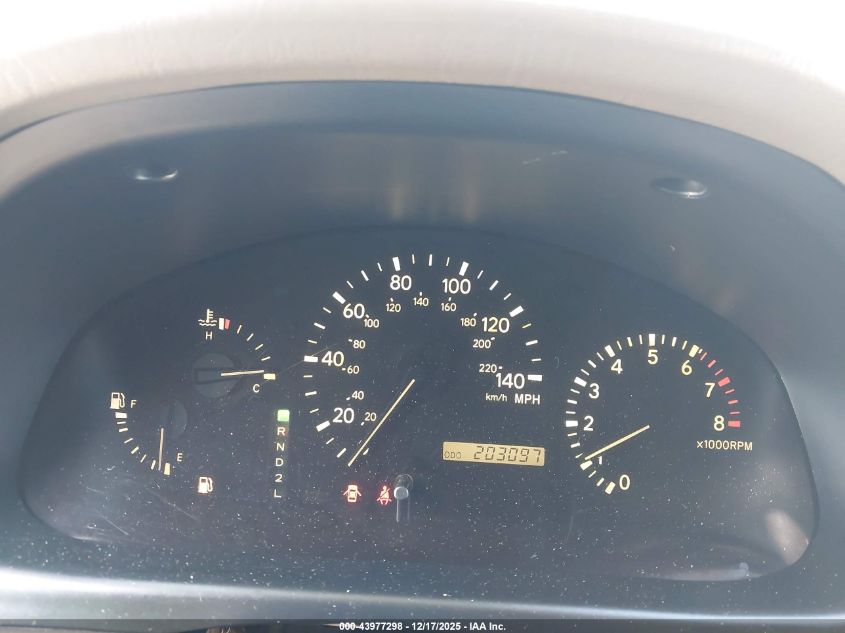 2002 Lexus Rx 300 VIN: JTJHF10U220256277 Lot: 43977298