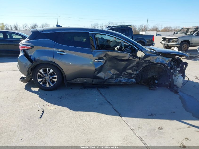 2017 Nissan Murano S VIN: 5N1AZ2MGXHN145053 Lot: 43977300