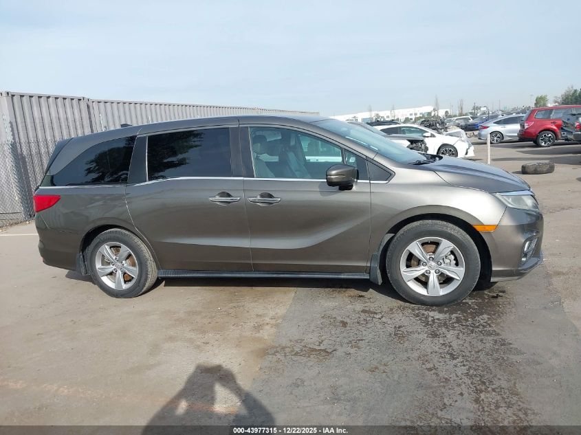 2018 Honda Odyssey Ex-L VIN: 5FNRL6H7XJB009648 Lot: 43977315
