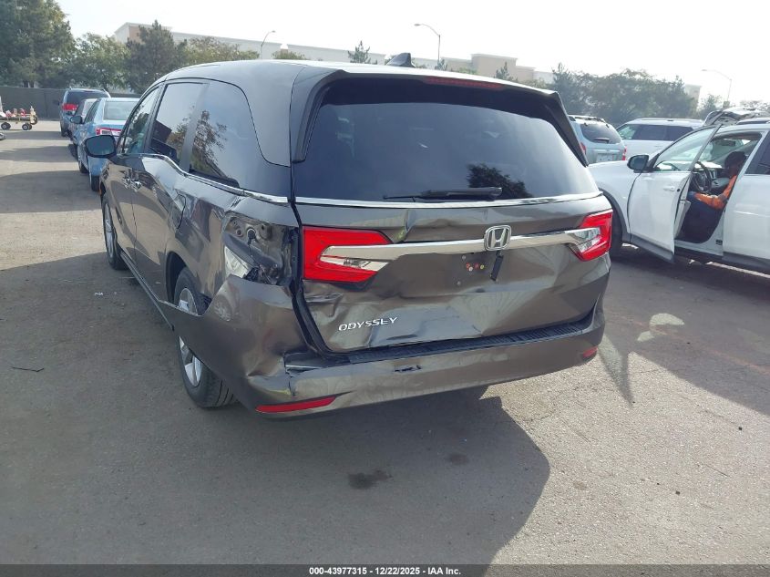 2018 Honda Odyssey Ex-L VIN: 5FNRL6H7XJB009648 Lot: 43977315