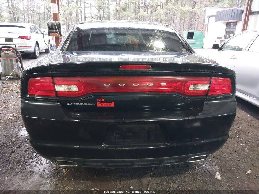 2013 Dodge Charger Se VIN: 2C3CDXBGXDH688793 Lot: 43977322