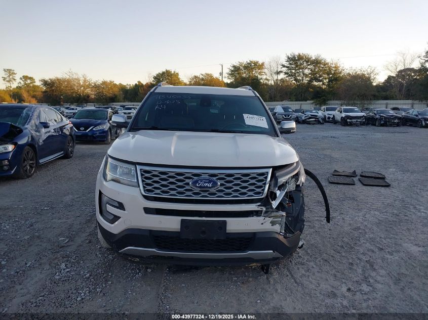 2017 Ford Explorer Platinum VIN: 1FM5K8HT0HGC05250 Lot: 43977324
