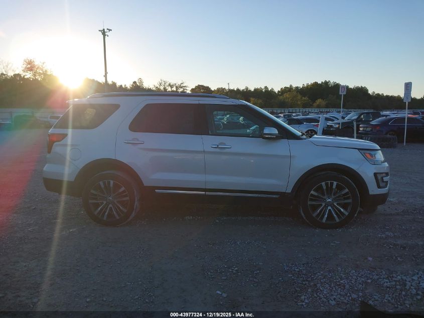 2017 Ford Explorer Platinum VIN: 1FM5K8HT0HGC05250 Lot: 43977324