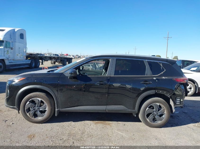 2025 Nissan Rogue Sv Fwd VIN: JN8BT3BA0SW346433 Lot: 43977325