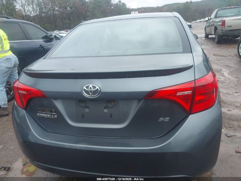 2018 Toyota Corolla Se VIN: 5YFBURHE1JP830284 Lot: 43977326