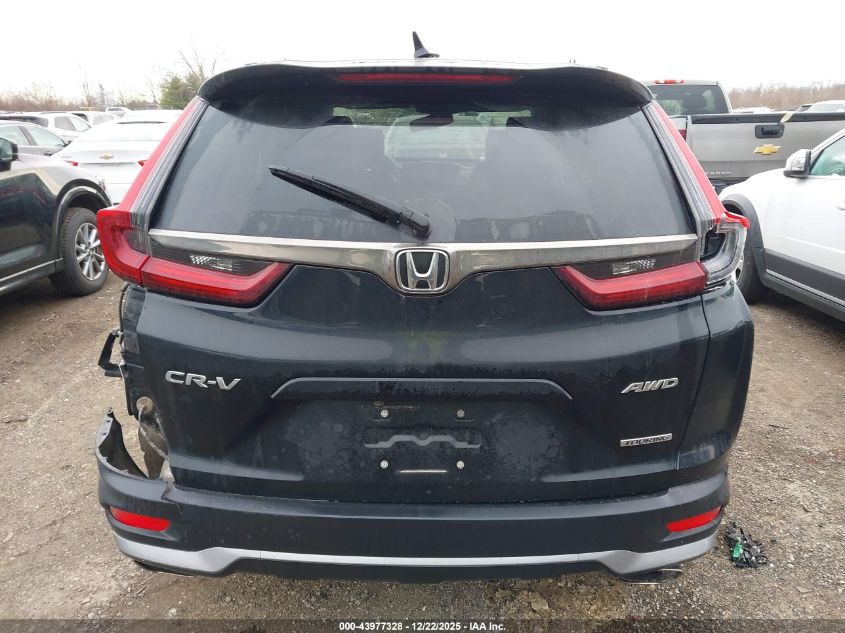 2020 Honda Cr-V Awd Touring VIN: 2HKRW2H95LH613842 Lot: 43977328