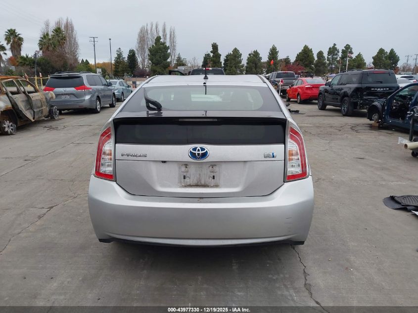 2015 Toyota Prius Two VIN: JTDKN3DU0F0477898 Lot: 43977330