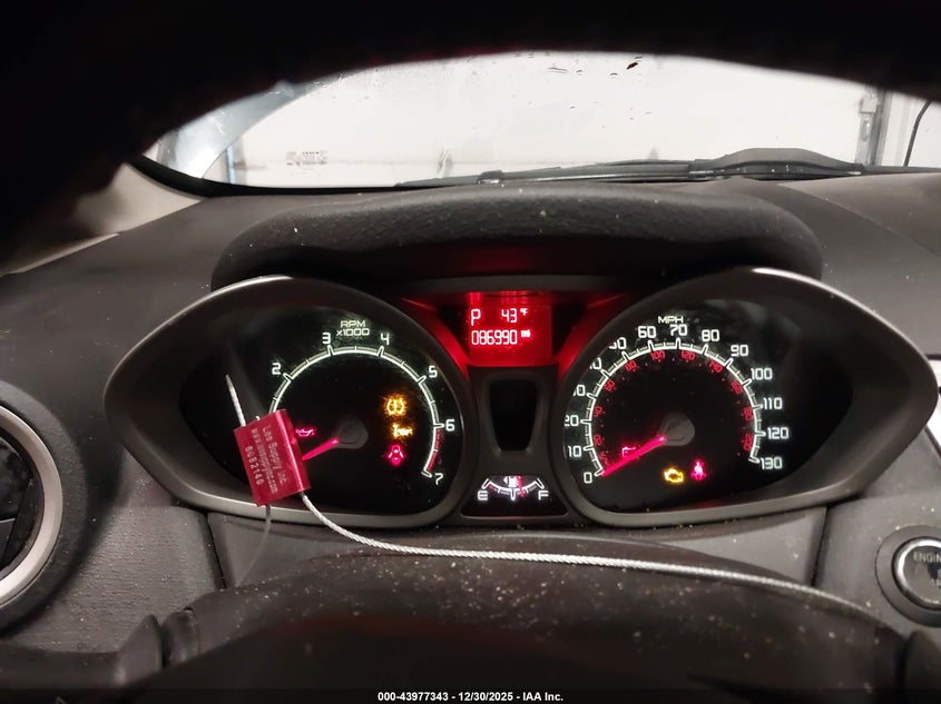 2011 Ford Fiesta Ses VIN: 3FADP4FJ0BM204842 Lot: 43977343