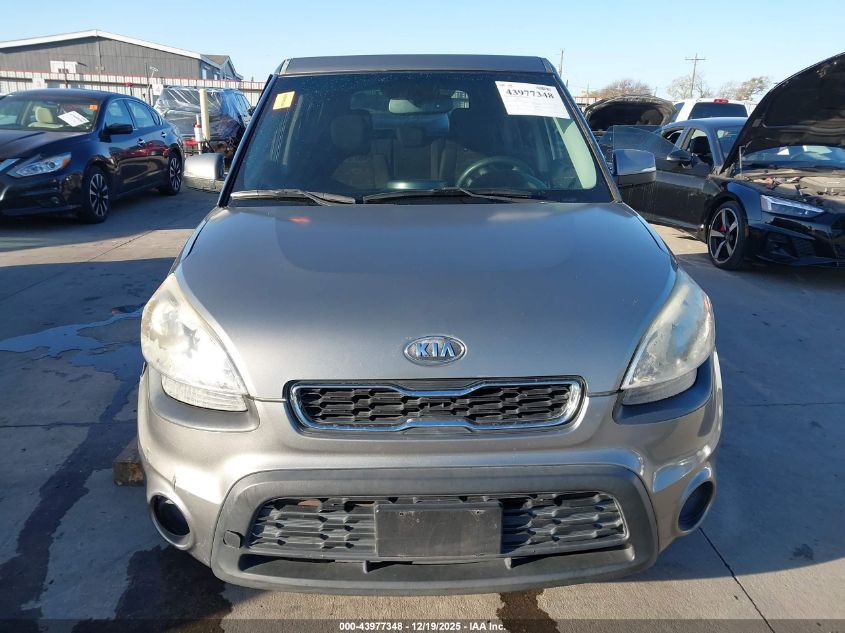 2012 Kia Soul + VIN: KNDJT2A60C7437437 Lot: 43977348