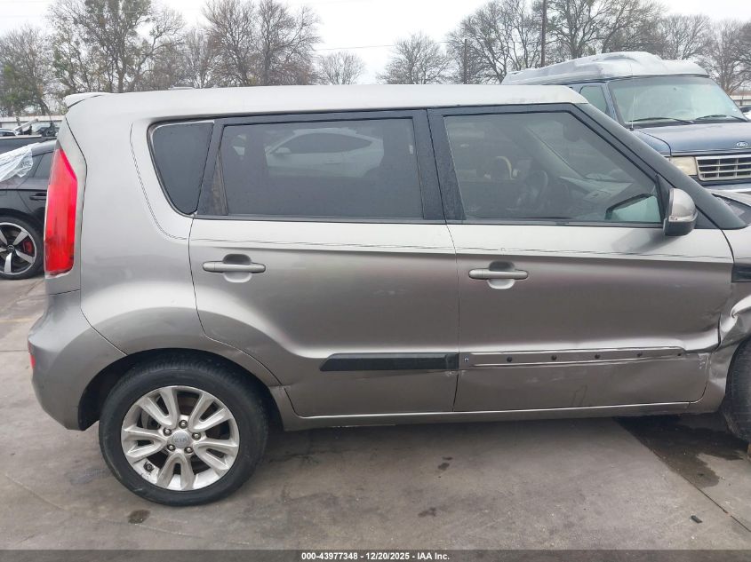 2012 Kia Soul + VIN: KNDJT2A60C7437437 Lot: 43977348
