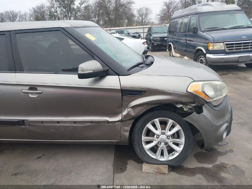 2012 Kia Soul + VIN: KNDJT2A60C7437437 Lot: 43977348