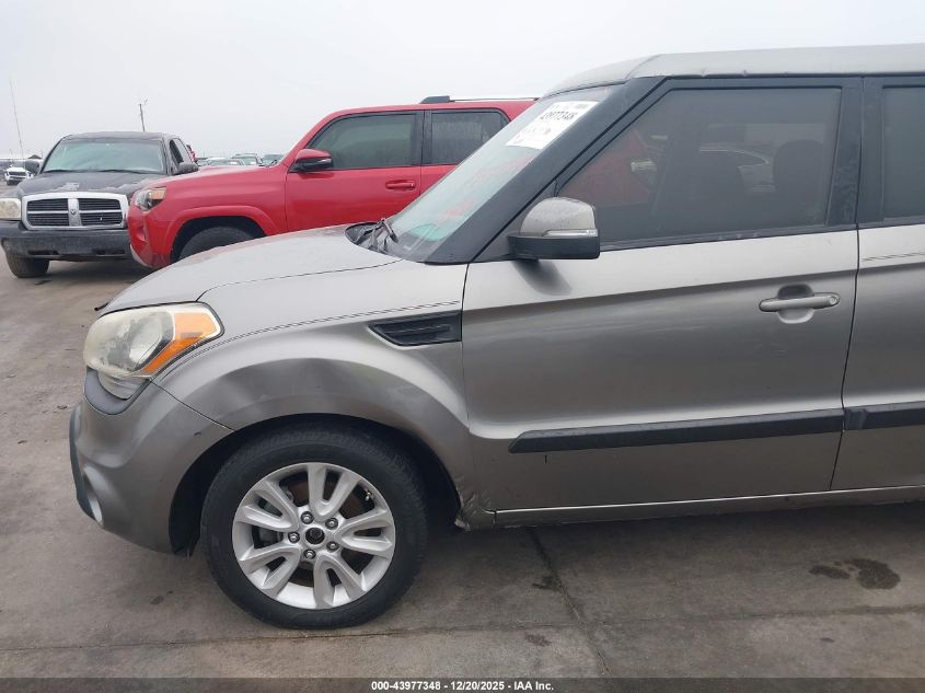 2012 Kia Soul + VIN: KNDJT2A60C7437437 Lot: 43977348
