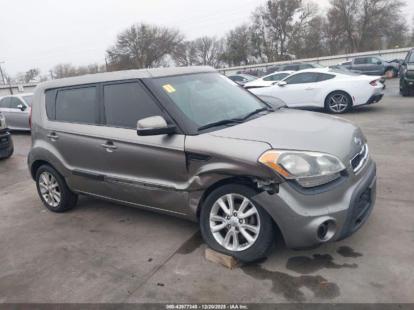 2012 Kia Soul + VIN: KNDJT2A60C7437437 Lot: 43977348
