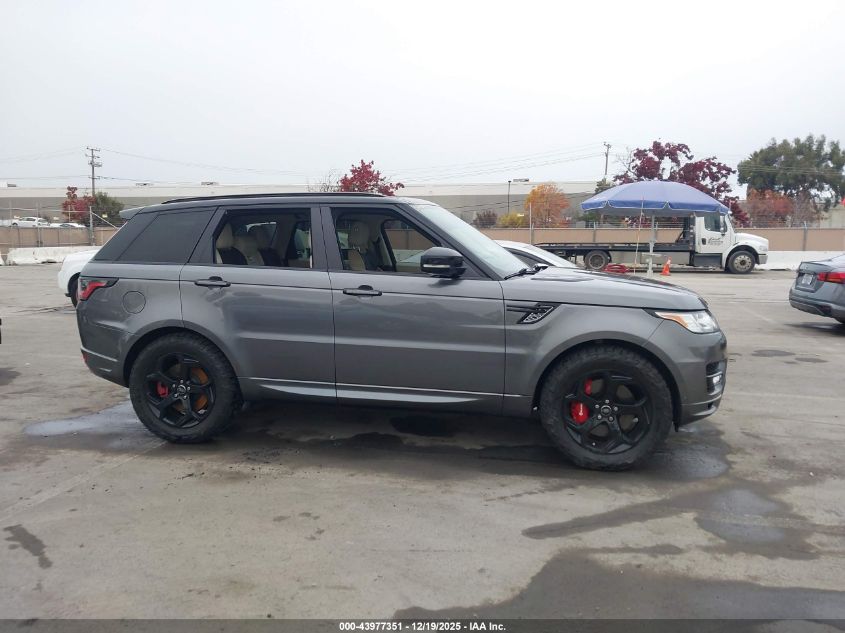 2014 Land Rover Range Rover Sport 5.0L V8 Supercharged Autobiography VIN: SALWV2TF0EA370544 Lot: 43977351