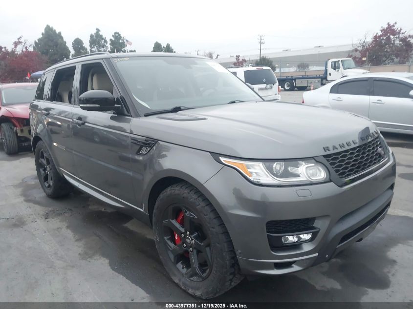 2014 Land Rover Range Rover Sport 5.0L V8 Supercharged Autobiography VIN: SALWV2TF0EA370544 Lot: 43977351