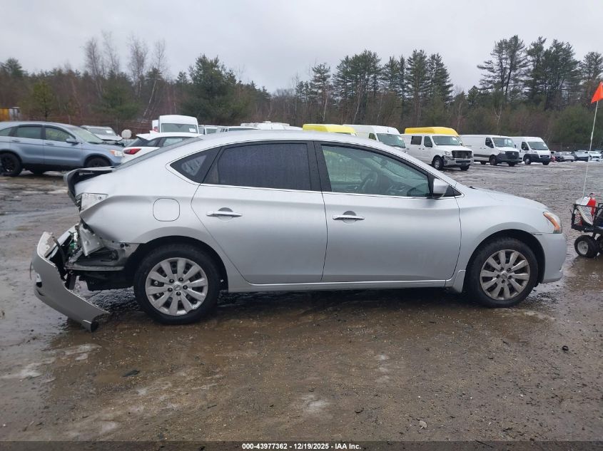 2015 Nissan Sentra S VIN: 3N1AB7AP7FY238447 Lot: 43977362