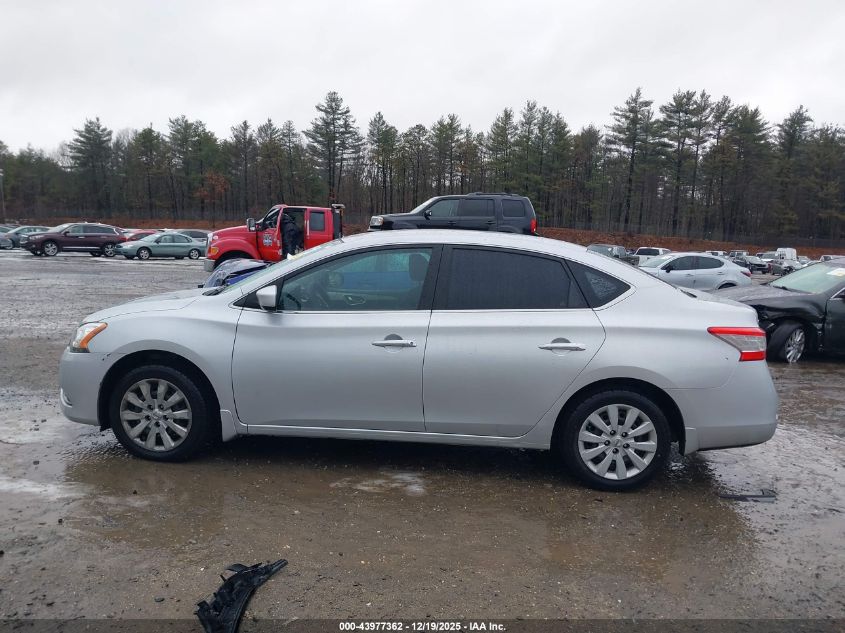 2015 Nissan Sentra S VIN: 3N1AB7AP7FY238447 Lot: 43977362