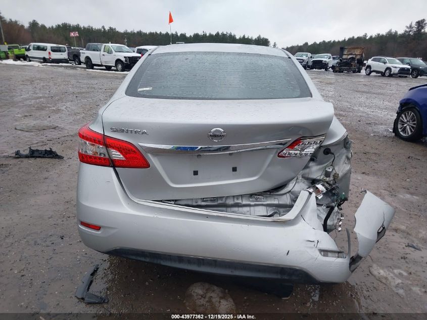 2015 Nissan Sentra S VIN: 3N1AB7AP7FY238447 Lot: 43977362