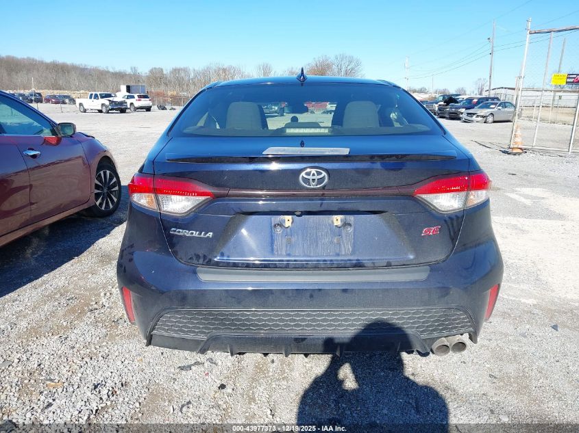2020 Toyota Corolla Se VIN: JTDS4RCE5LJ051551 Lot: 43977373
