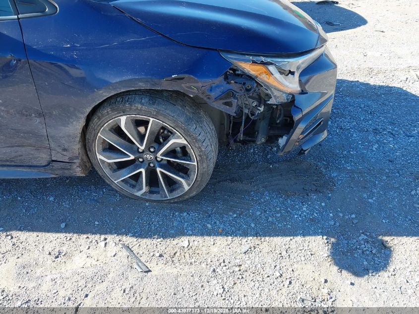 2020 Toyota Corolla Se VIN: JTDS4RCE5LJ051551 Lot: 43977373