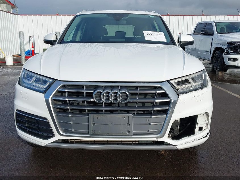 2018 Audi Q5 2.0T Premium/2.0T Tech Premium VIN: WA1BNAFY1J2151877 Lot: 43977377