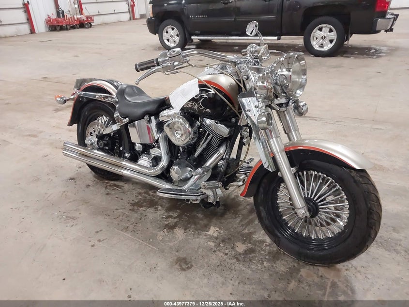 1HD1BML5XWY038597 1998 Harley-Davidson Flstf Anniversary auction photo 1