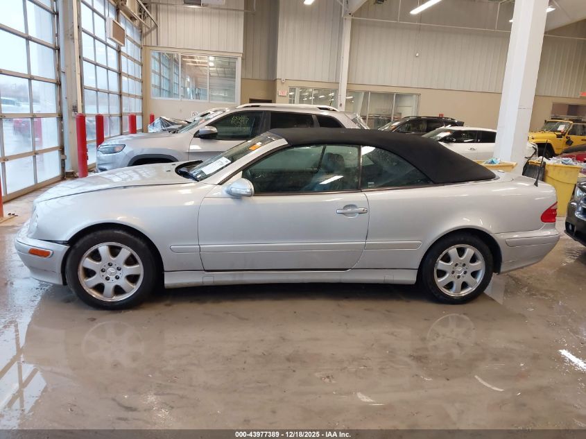 2000 Mercedes-Benz Clk 320 VIN: WDBLK65GXYT044242 Lot: 43977389