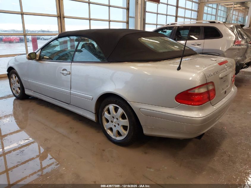 2000 Mercedes-Benz Clk 320 VIN: WDBLK65GXYT044242 Lot: 43977389