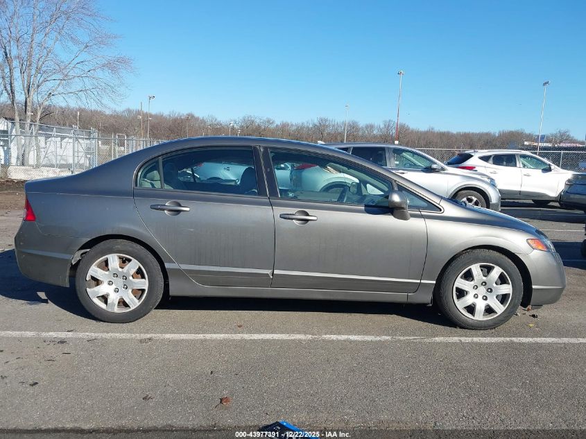 2008 Honda Civic Lx VIN: 2HGFA165X8H324128 Lot: 43977391