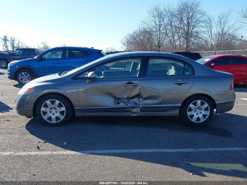 2008 Honda Civic Lx VIN: 2HGFA165X8H324128 Lot: 43977391