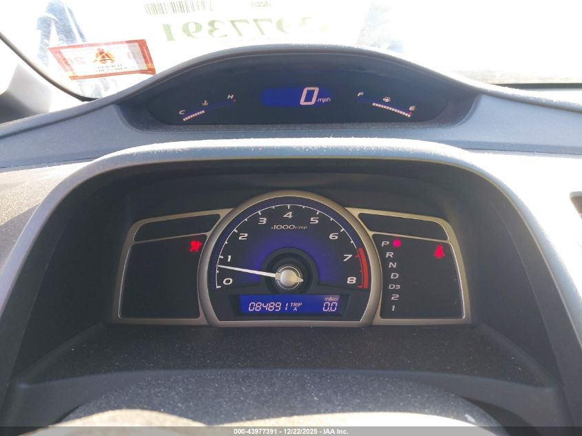 2008 Honda Civic Lx VIN: 2HGFA165X8H324128 Lot: 43977391