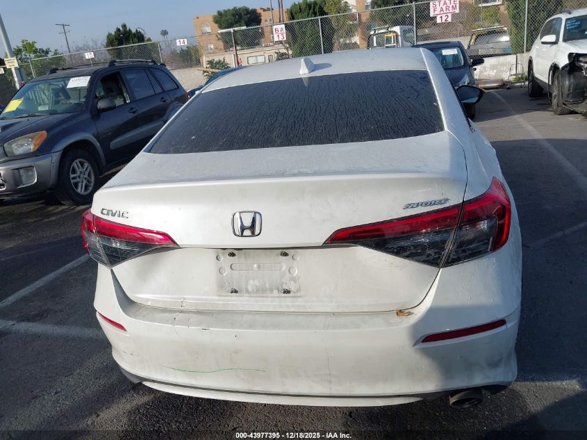 2022 Honda Civic Sport VIN: 2HGFE2F59NH525461 Lot: 43977395