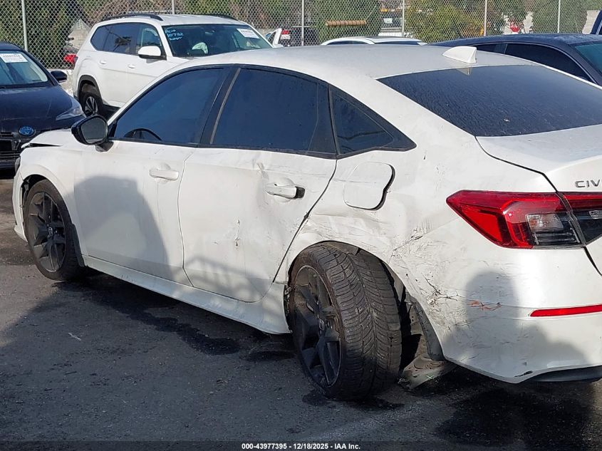 2022 Honda Civic Sport VIN: 2HGFE2F59NH525461 Lot: 43977395