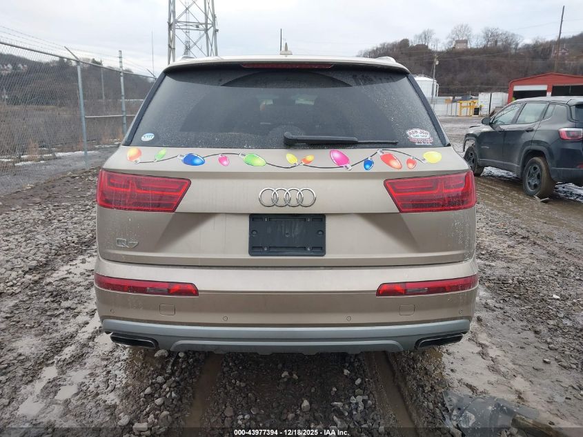 2019 Audi Q7 55 Premium/55 Se Premium VIN: WA1LAAF7XKD024459 Lot: 43977394