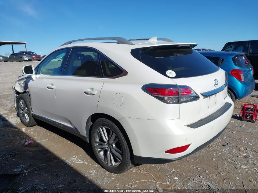 2015 Lexus Rx 350 VIN: 2T2ZK1BA2FC182551 Lot: 43977398